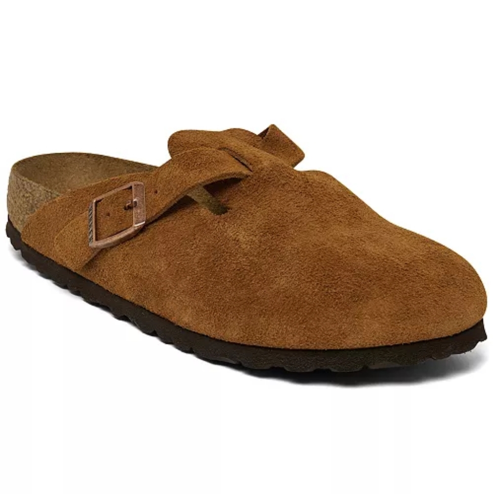 Boston Suede Leather Mink Size: EU 37 / US 6-6.5/6-6.5 Width: Regular/Wide